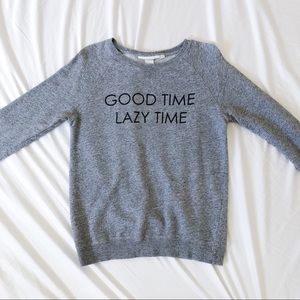 [HOLD] Gray Crewneck Sweater